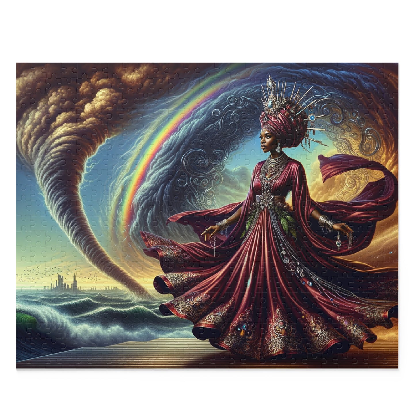 Oya Puzzle | Jigsaw Puzzle | Spiritual Gifts | African Deity | Yoruba | Santeria