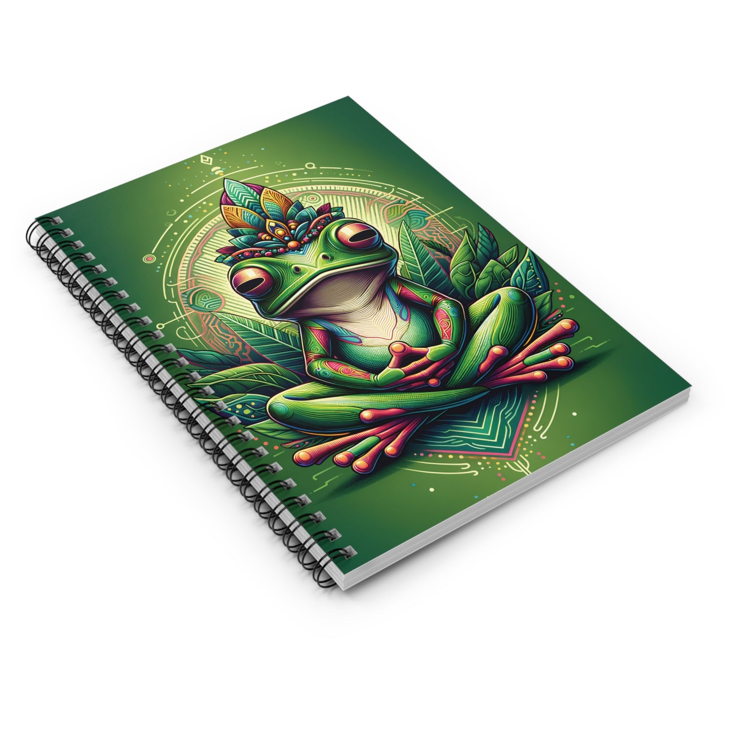 Kambo Frog Spiral Notebook