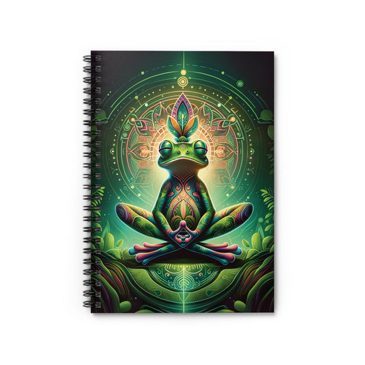 Kambo Frog Spiral Notebook