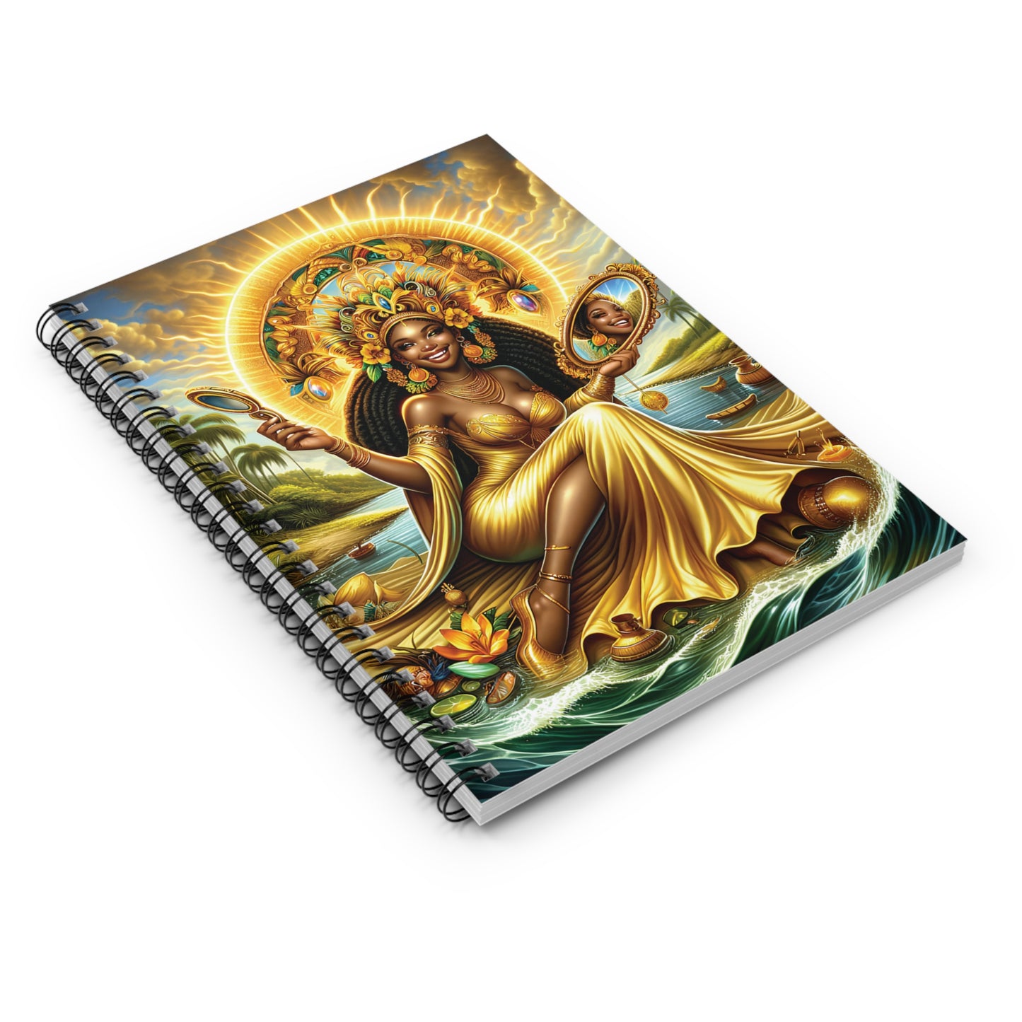 Orisha Oshun Notebook | Journal | Libreta De Ita