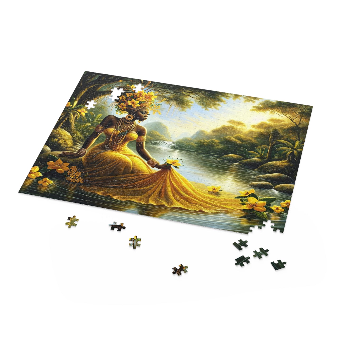 Oshun Puzzle | Jigsaw Puzzle | Spiritual Gifts | African Deity | Yoruba | Santeria