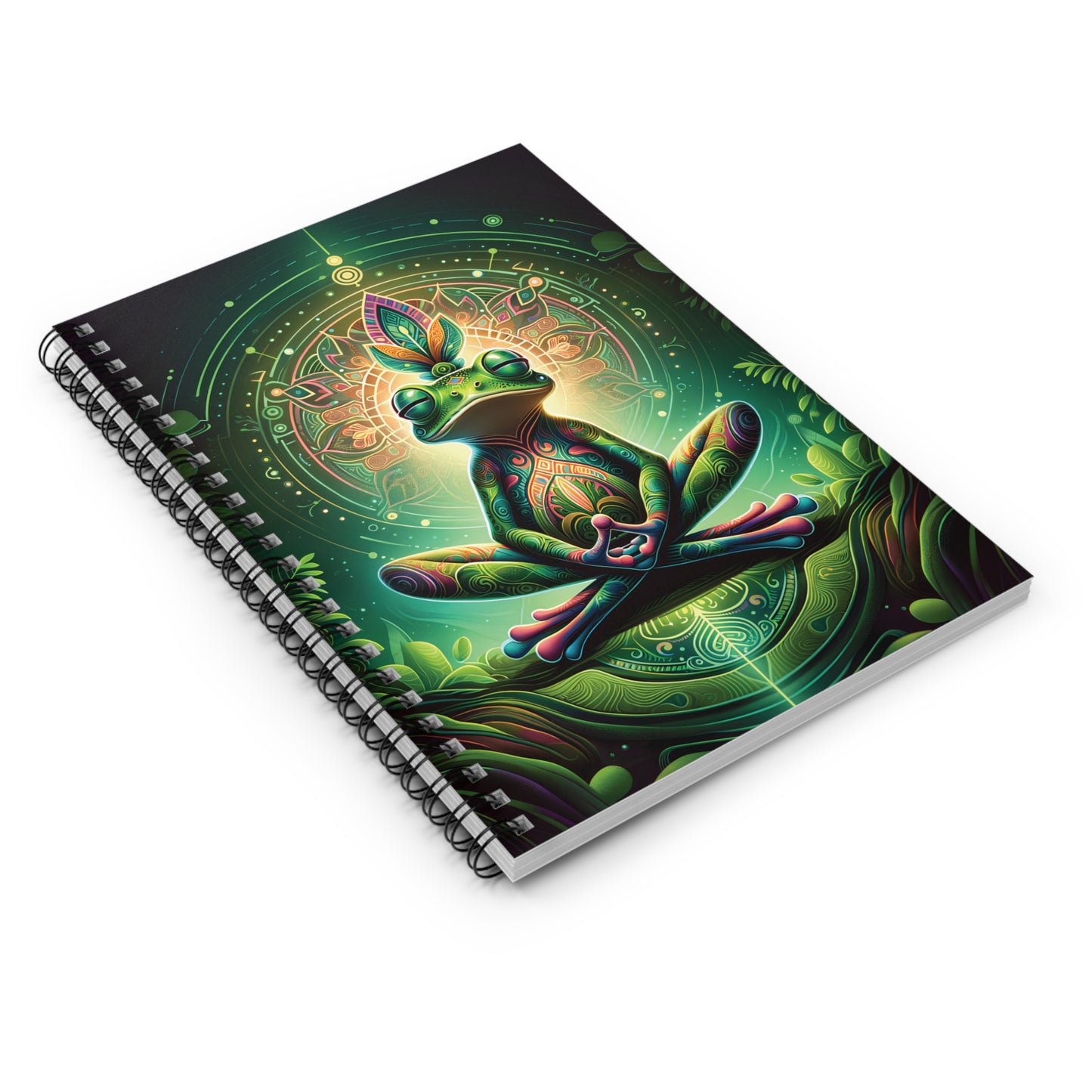 Kambo Frog Spiral Notebook