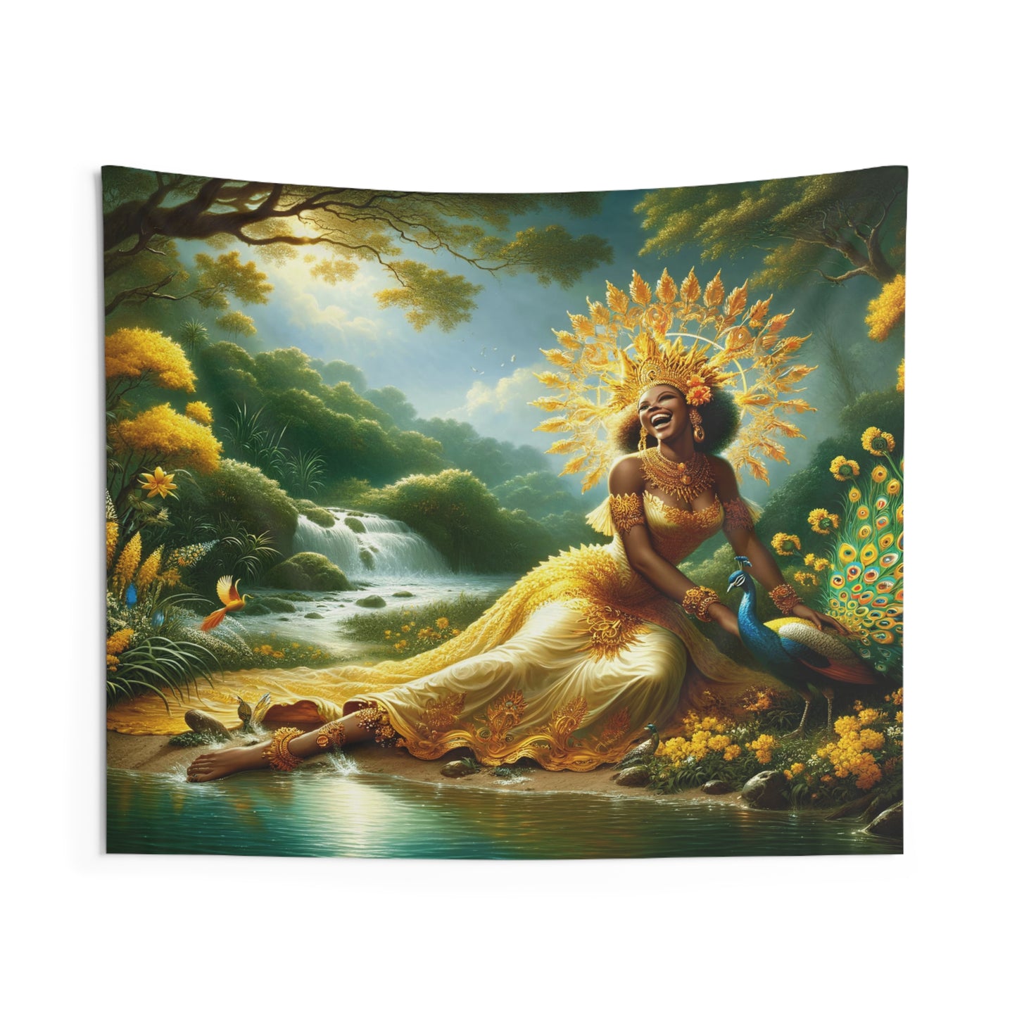 Orisha Oshun Tapestries | Wall Art | Yoruba | Santeria