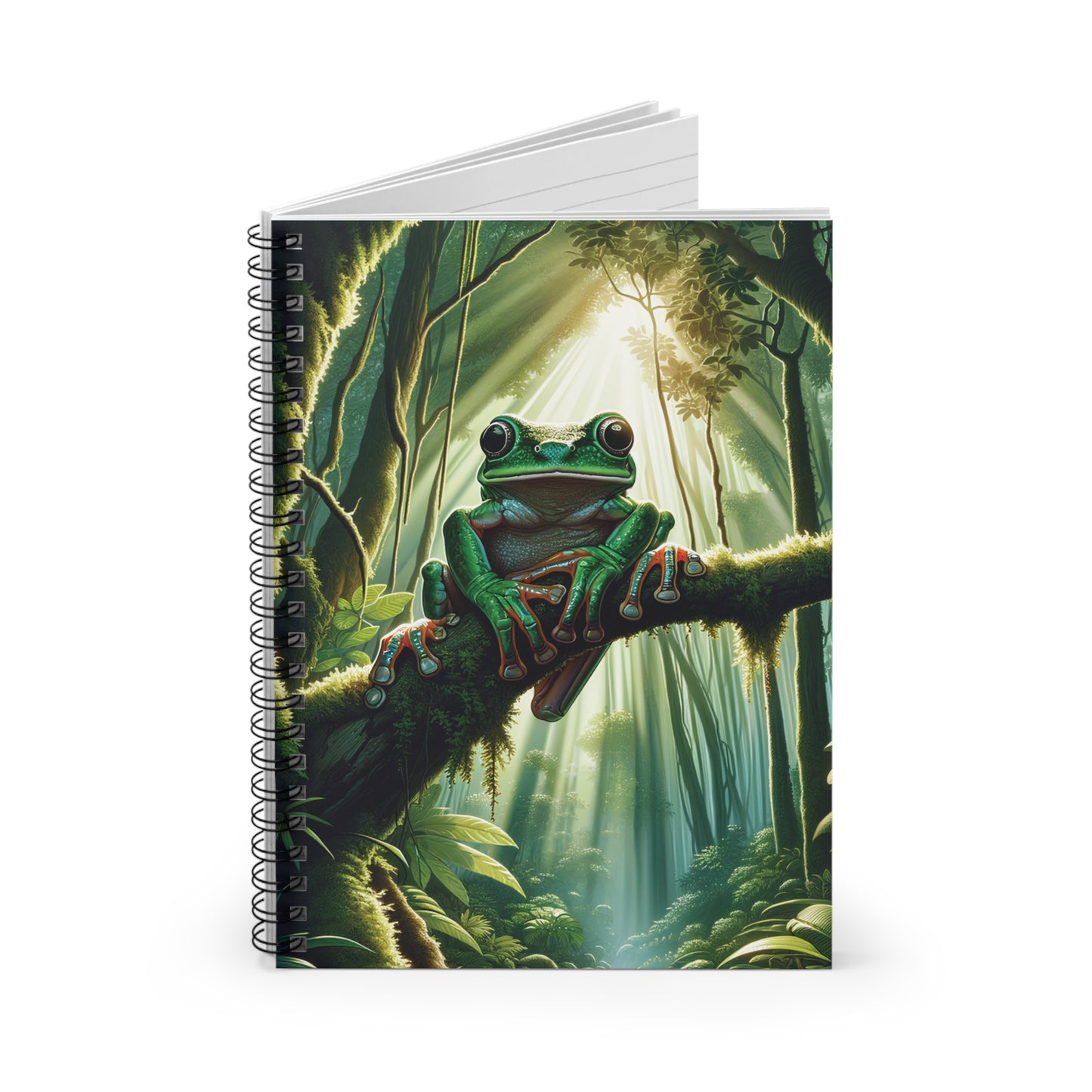 Kambo Frog Spiral Notebook