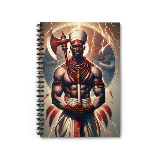 Orisha Shango Notebook | Journal | Libreta De Ita