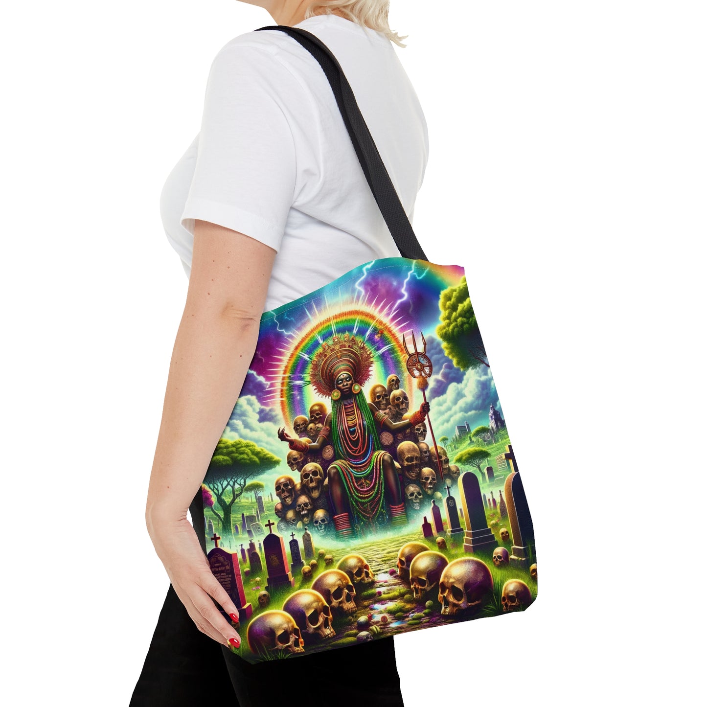 Oya Inspired Ayahuasca Plant Medicine Tote Bag | Spiritual Gifts