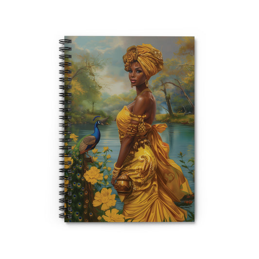 Orisha Oshun  | Spiritual Journal | Libreta De Ita - Ruled Line | Ita Notebook | Yoruba | Notebook Journal | Spiritual Gifts | Santeria