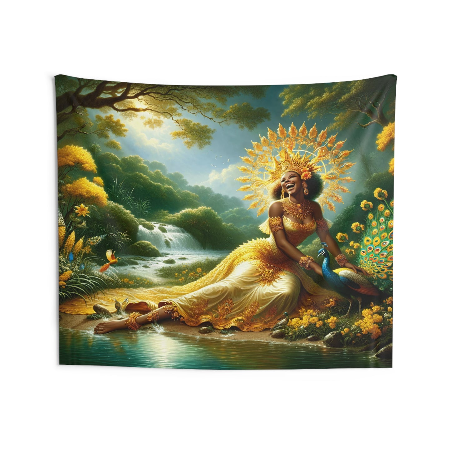 Orisha Oshun Tapestries | Wall Art | Yoruba | Santeria