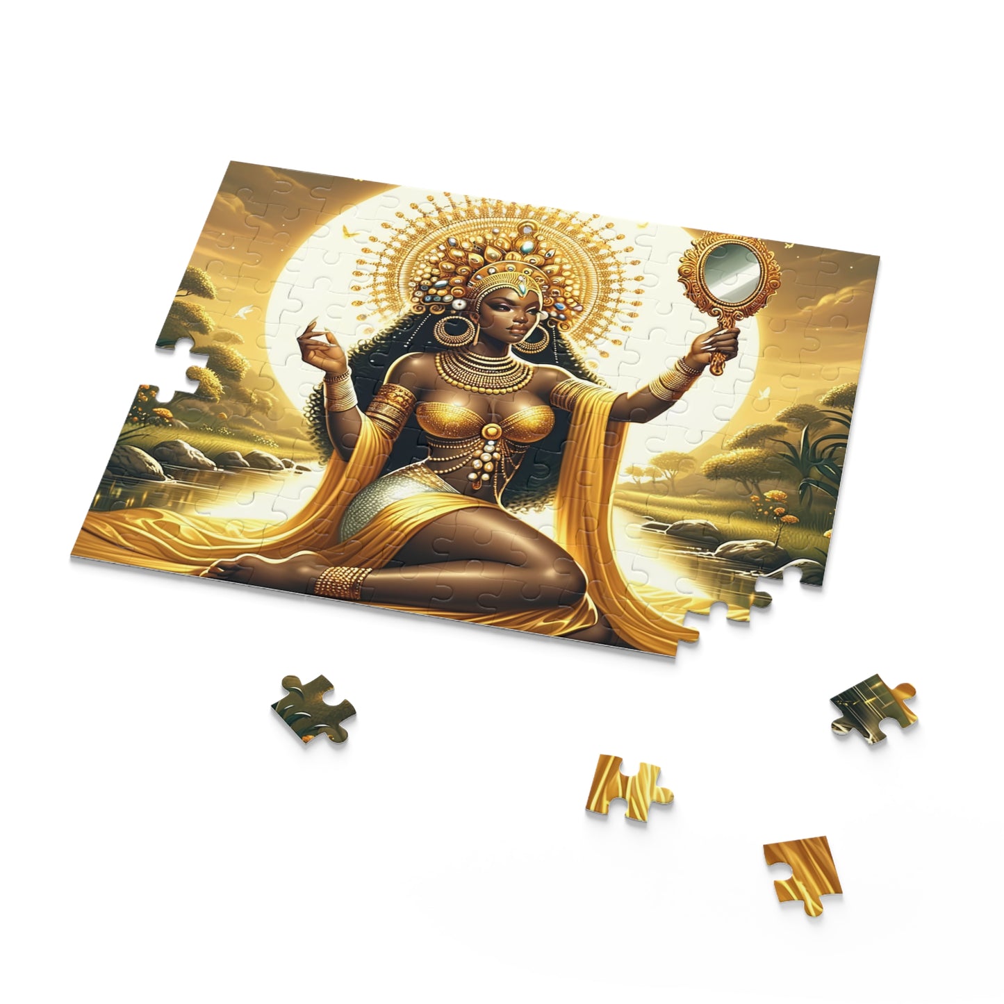 Oshun Puzzle | Jigsaw Puzzle | Spiritual Gifts | African Deity | Yoruba | Santeria