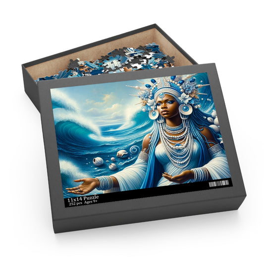 Yemaya Puzzle | Jigsaw Puzzle | Spiritual Gifts | African Deity | Yoruba | Santeria