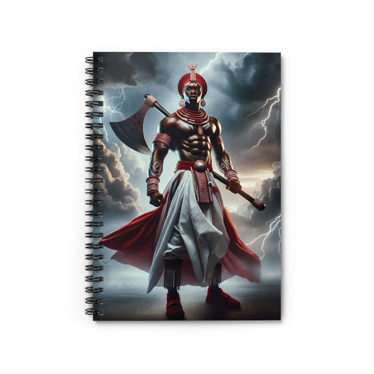 Orisha Shango Notebook | Journal | Libreta De Ita