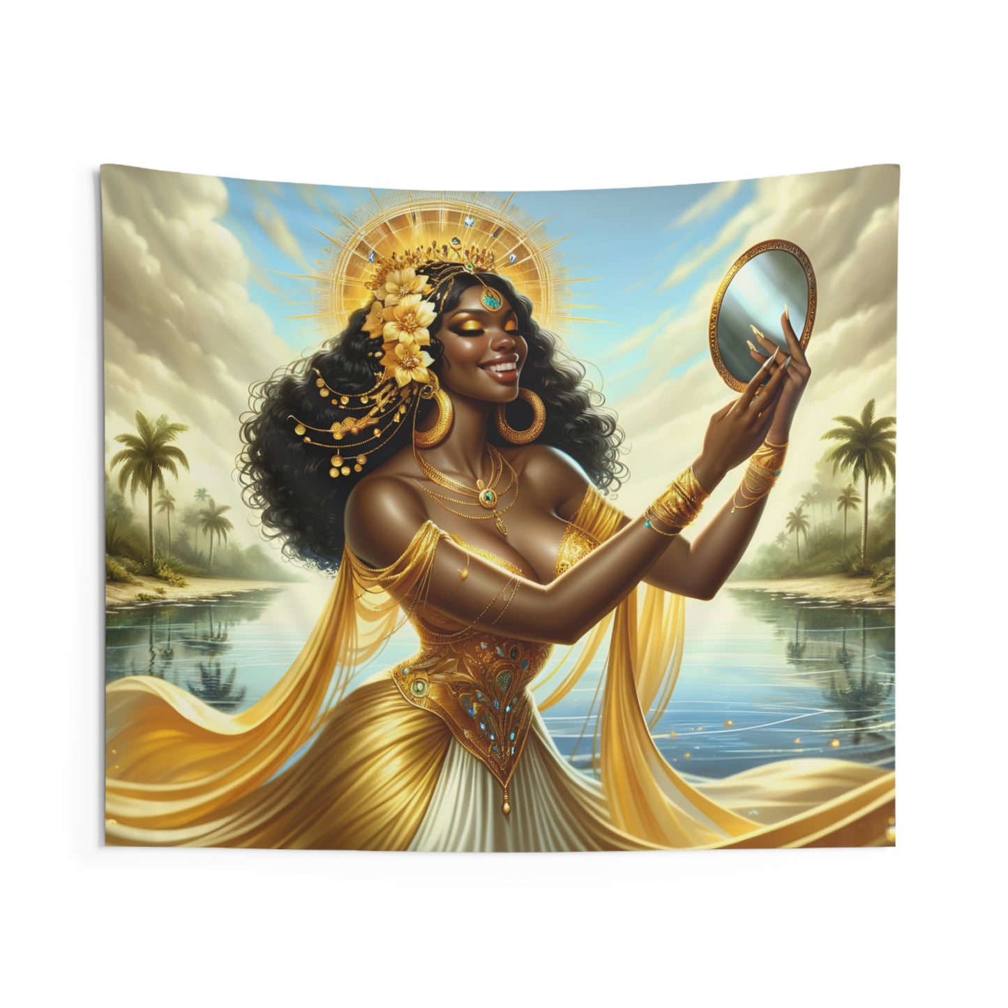 Orisha Oshun Tapestries | Wall Art | Yoruba | Santeria