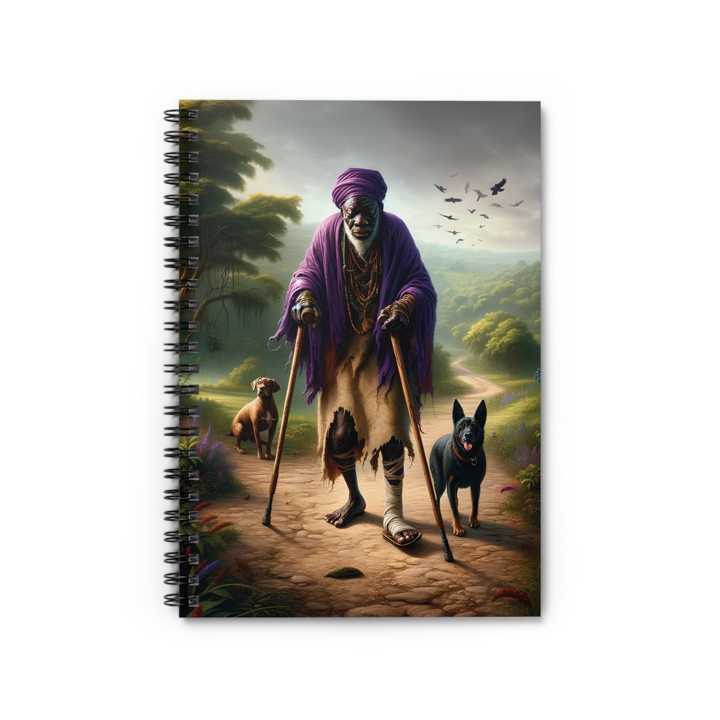 Orisha San Lazaro Babalú-Ayé Notebook | Journal | Libreta De Ita