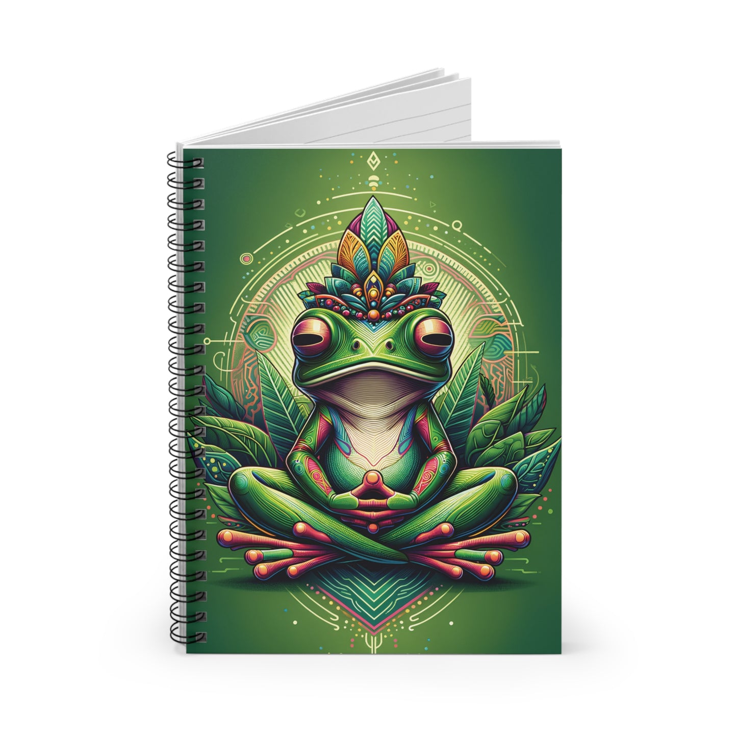 Kambo Frog Spiral Notebook