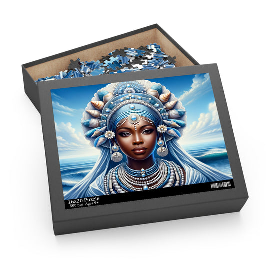 Yemaya Puzzle | Jigsaw Puzzle | Spiritual Gifts | African Deity | Yoruba | Santeria