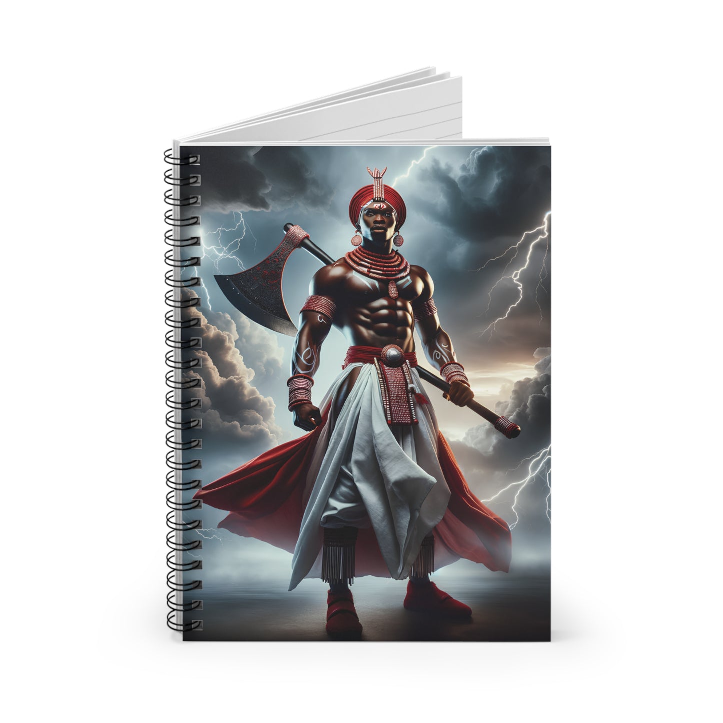 Orisha Shango Notebook | Journal | Libreta De Ita