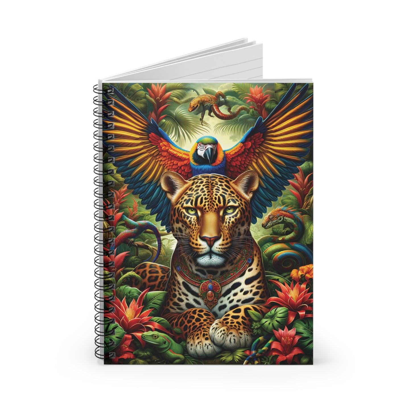 Jaguar Guacamayo | Spiral Notebook | Spiritual Gift