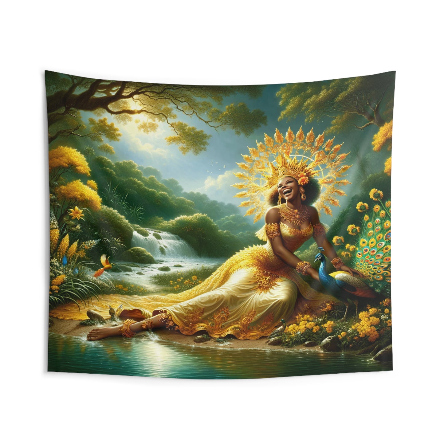 Orisha Oshun Tapestries | Wall Art | Yoruba | Santeria