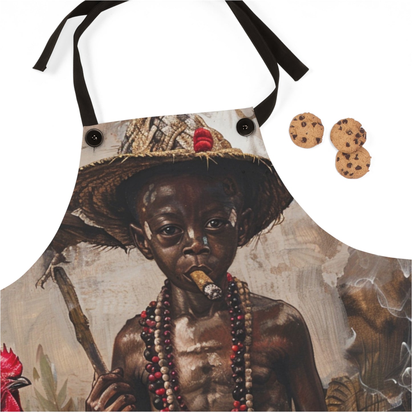 Apron Elegua| Gift for Her| Santeria | Regla De Ocha