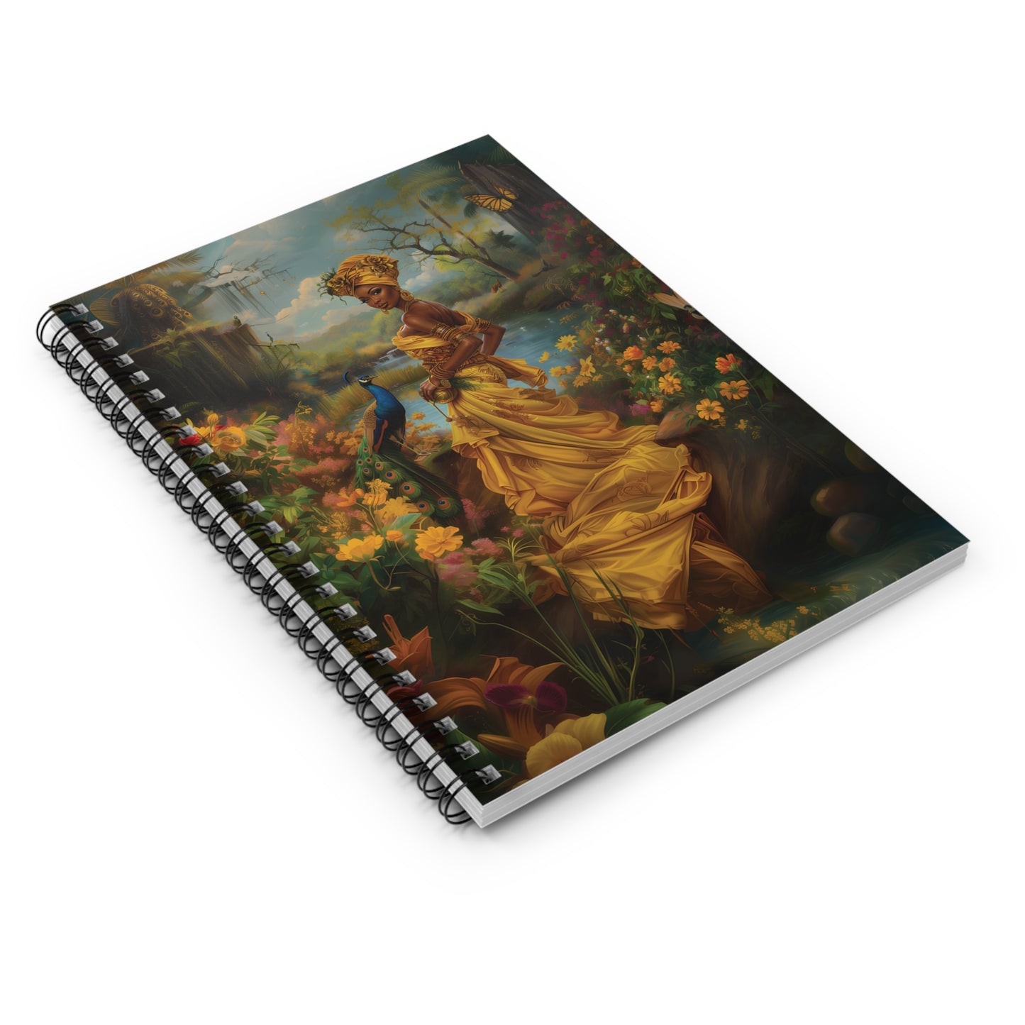 Orisha Oshun  | Spiritual Journal | Libreta De Ita - Ruled Line | Ita Notebook | Yoruba | Notebook Journal | Spiritual Gifts | Santeria