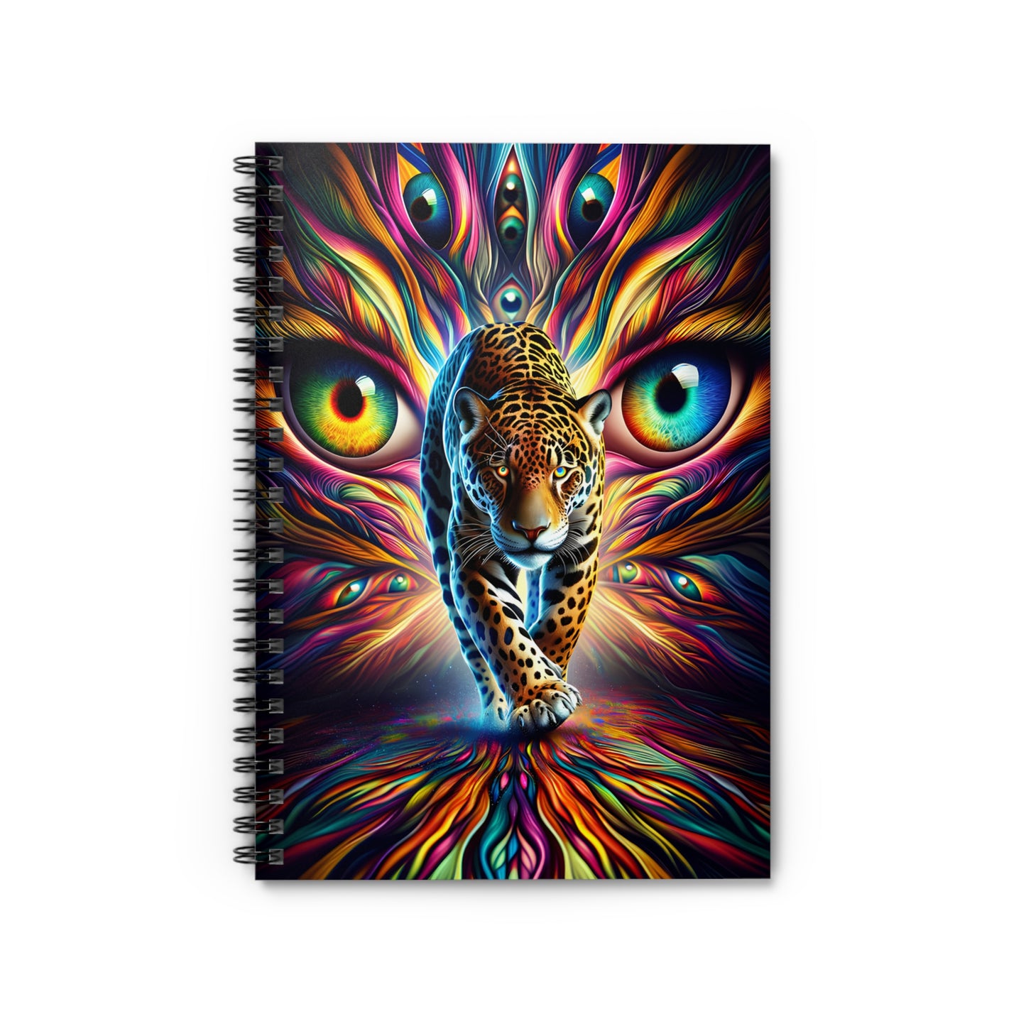 Jaguar Psychedelic | Spiral Notebook