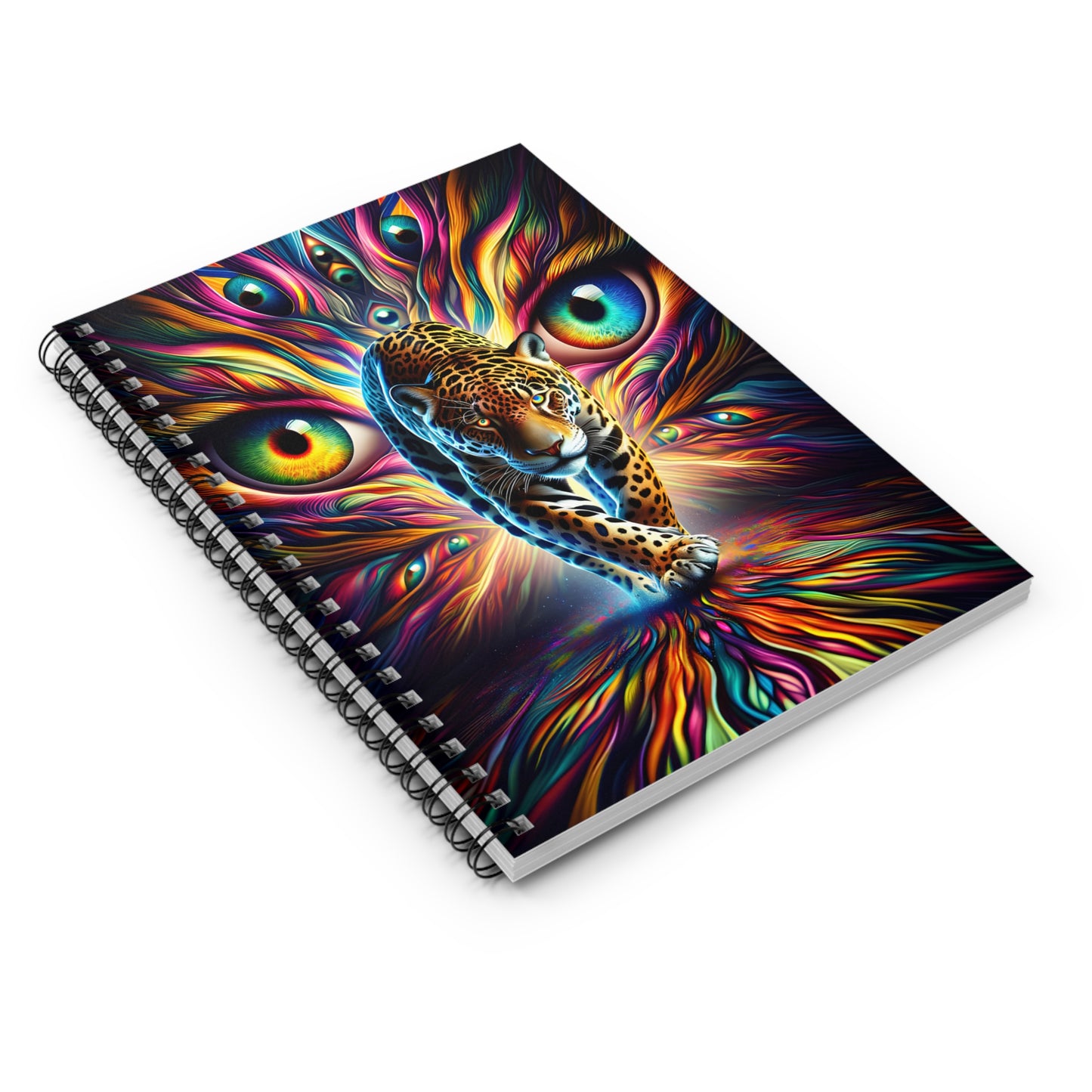 Jaguar Psychedelic | Spiral Notebook