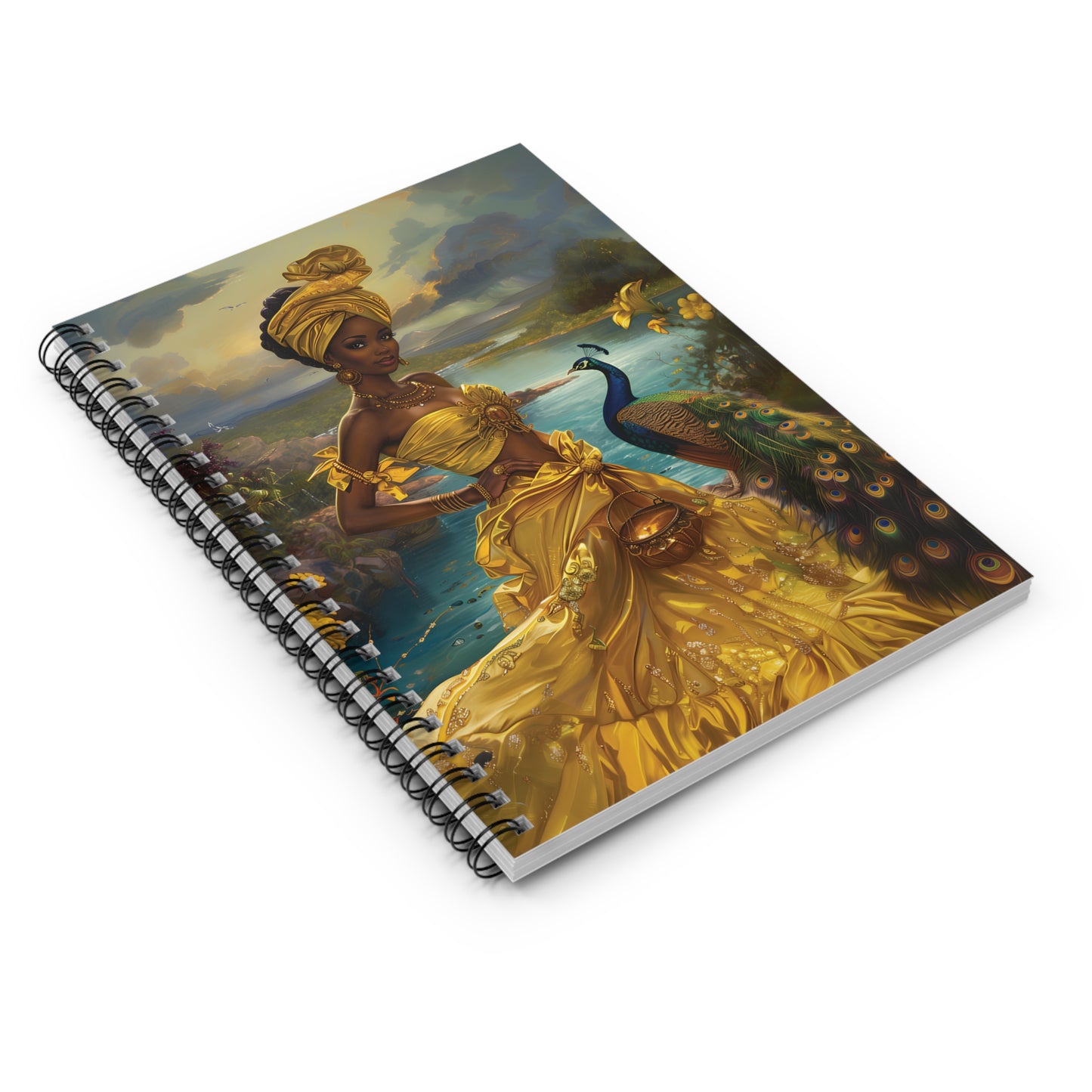 Orisha Oshun  | Spiritual Journal | Libreta De Ita - Ruled Line | Ita Notebook | Yoruba | Notebook Journal | Spiritual Gifts | Santeria