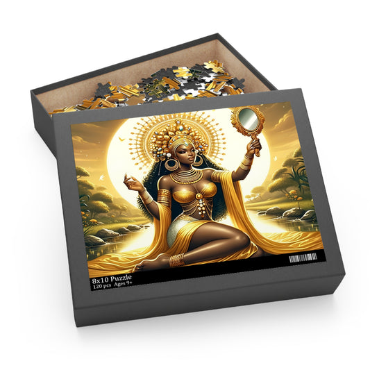 Oshun Puzzle | Jigsaw Puzzle | Spiritual Gifts | African Deity | Yoruba | Santeria