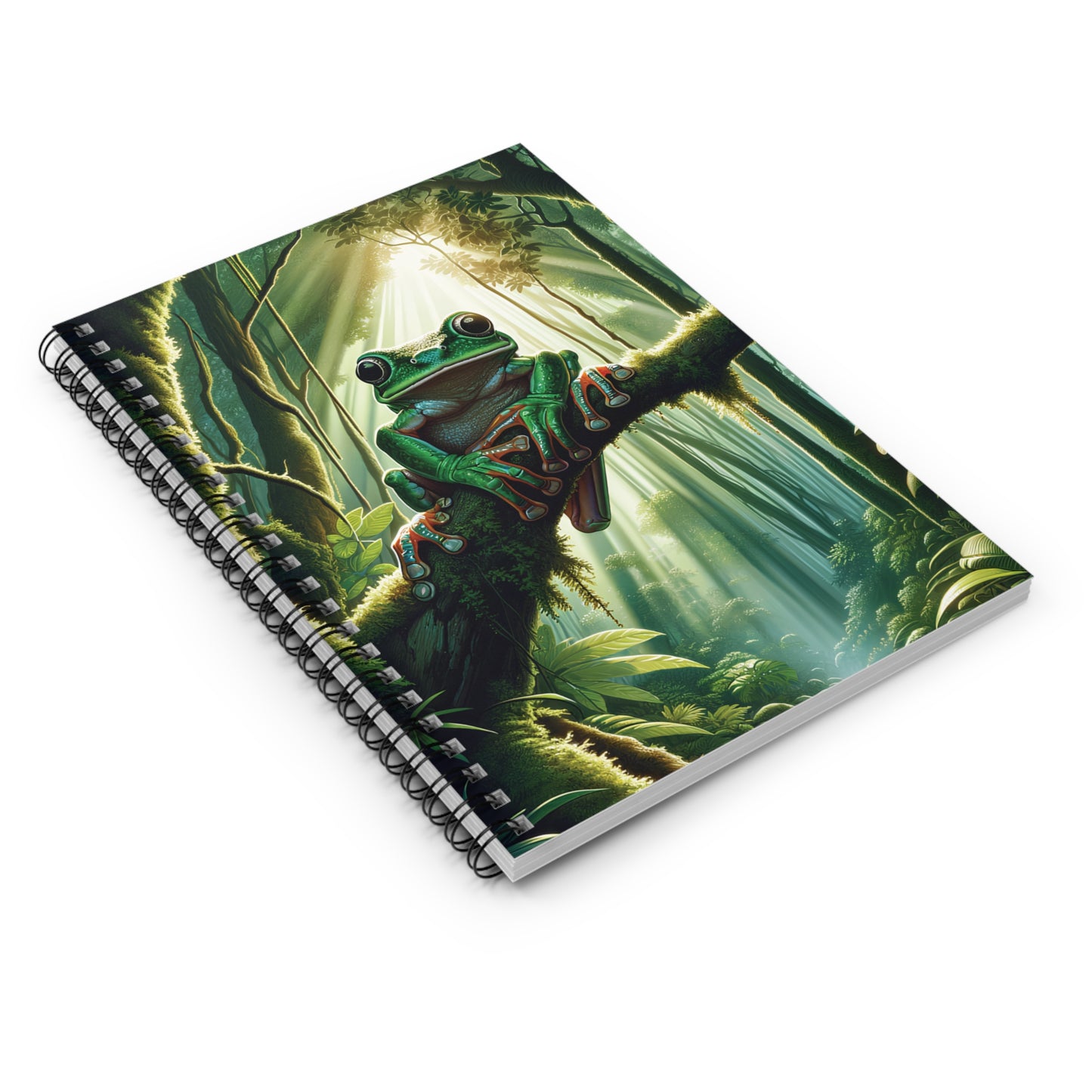 Kambo Frog Spiral Notebook