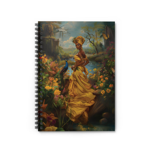 Orisha Oshun  | Spiritual Journal | Libreta De Ita - Ruled Line | Ita Notebook | Yoruba | Notebook Journal | Spiritual Gifts | Santeria