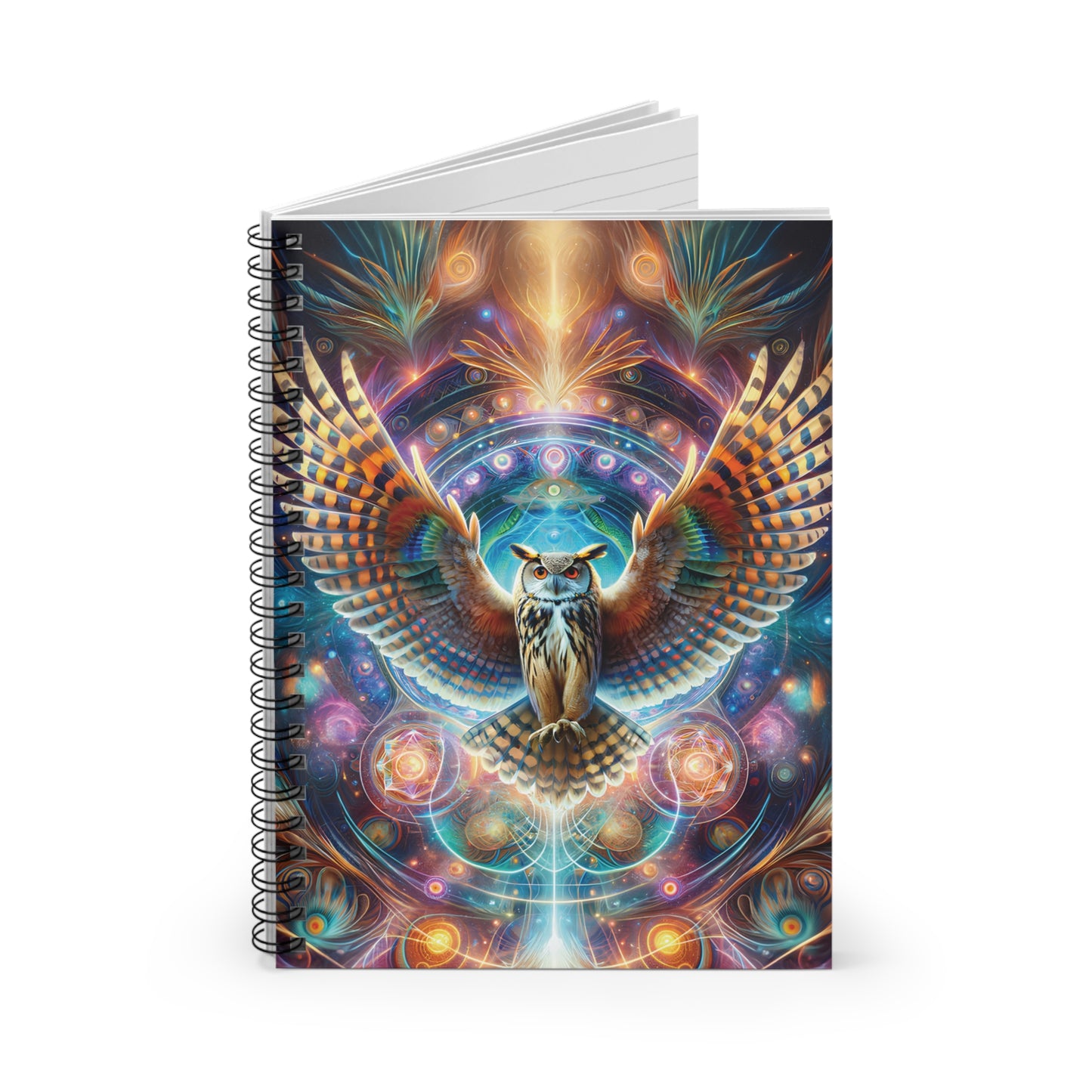 Spirit Owl Spiral Notebook | Spiritual Gift