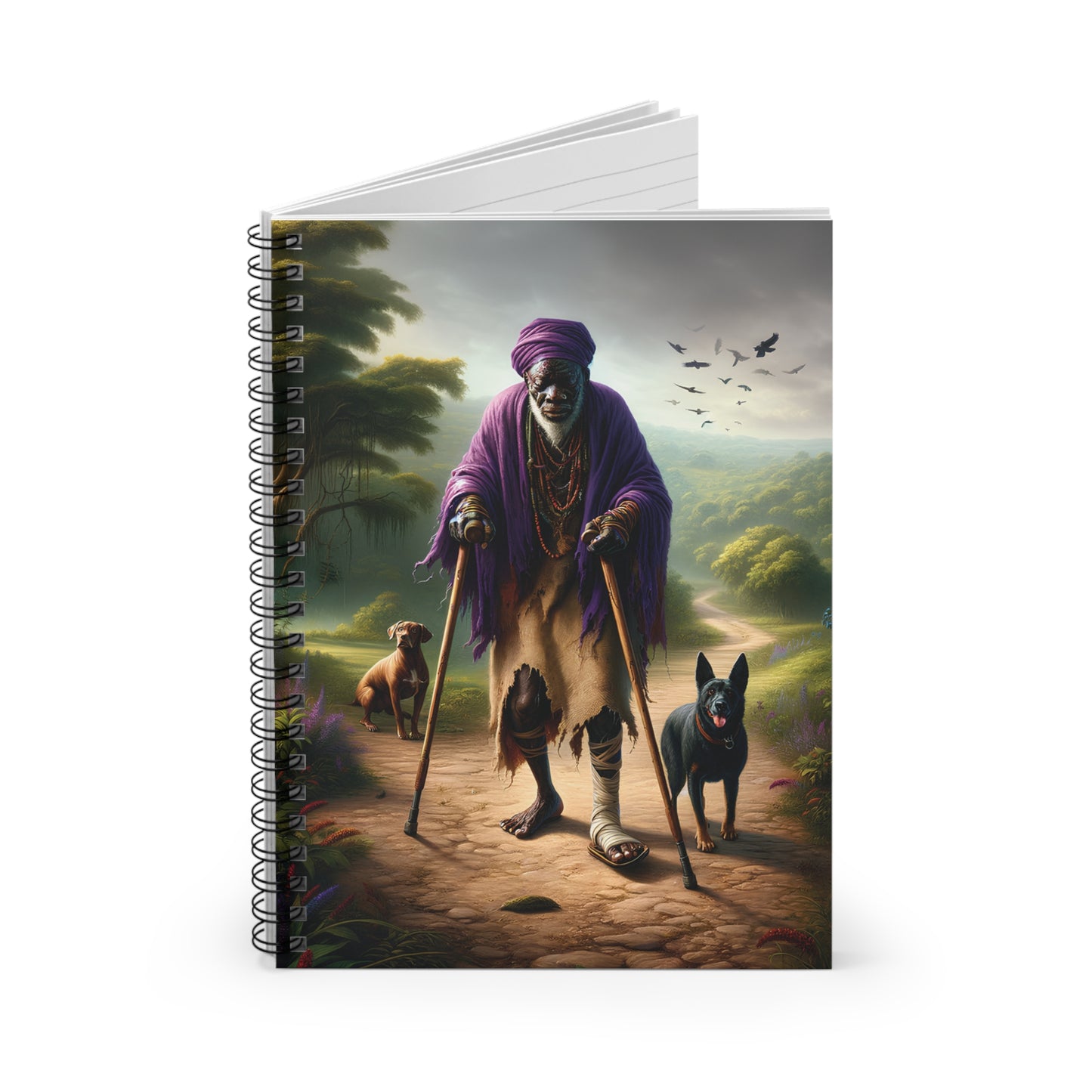 Orisha San Lazaro Babalú-Ayé Notebook | Journal | Libreta De Ita