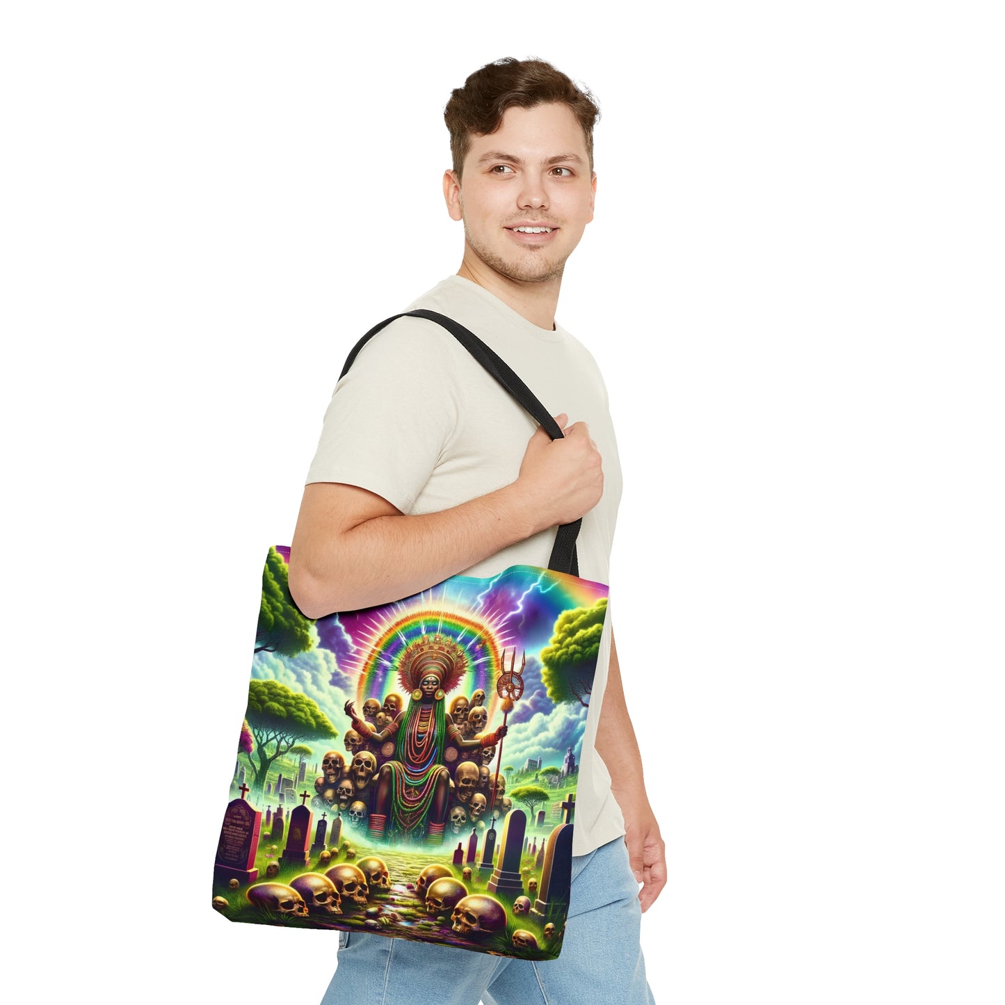 Oya Inspired Ayahuasca Plant Medicine Tote Bag | Spiritual Gifts