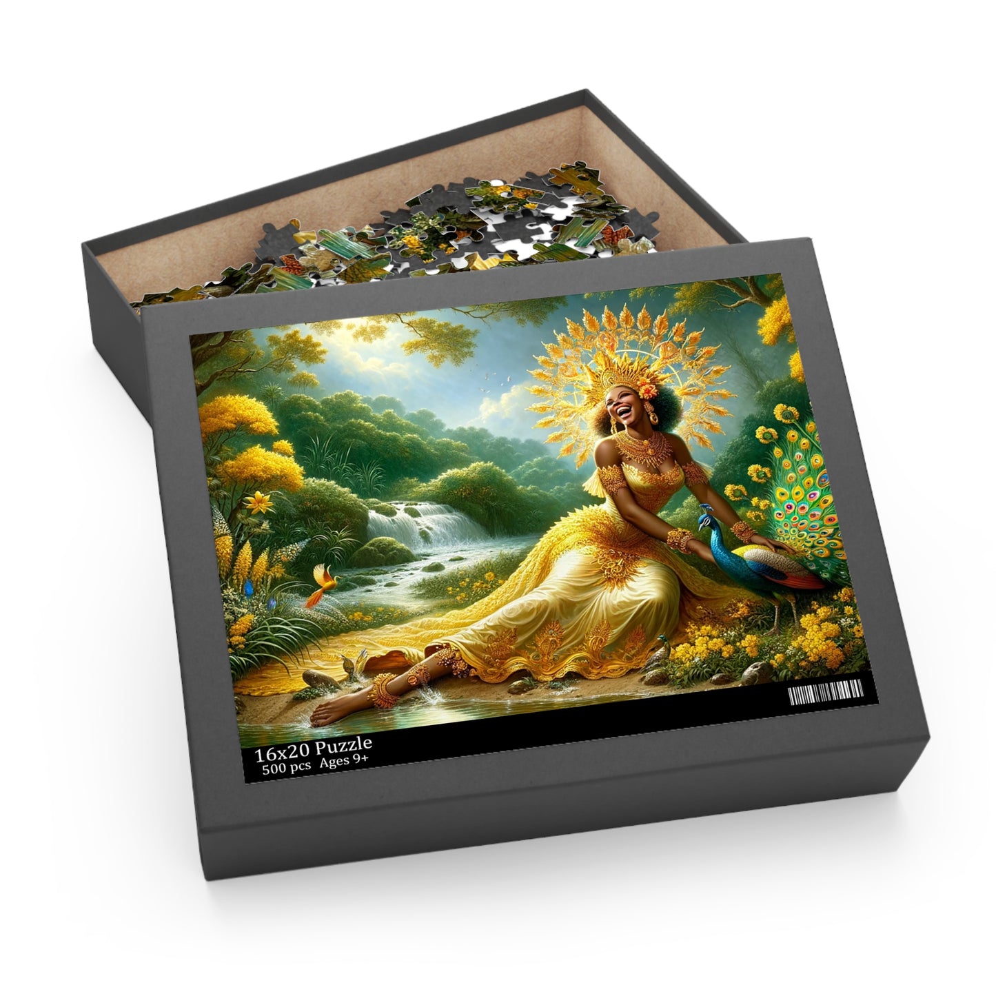 Oshun Puzzle | Jigsaw Puzzle | Spiritual Gifts | African Deity | Yoruba | Santeria