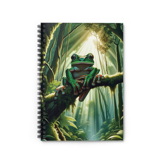 Kambo Frog Spiral Notebook